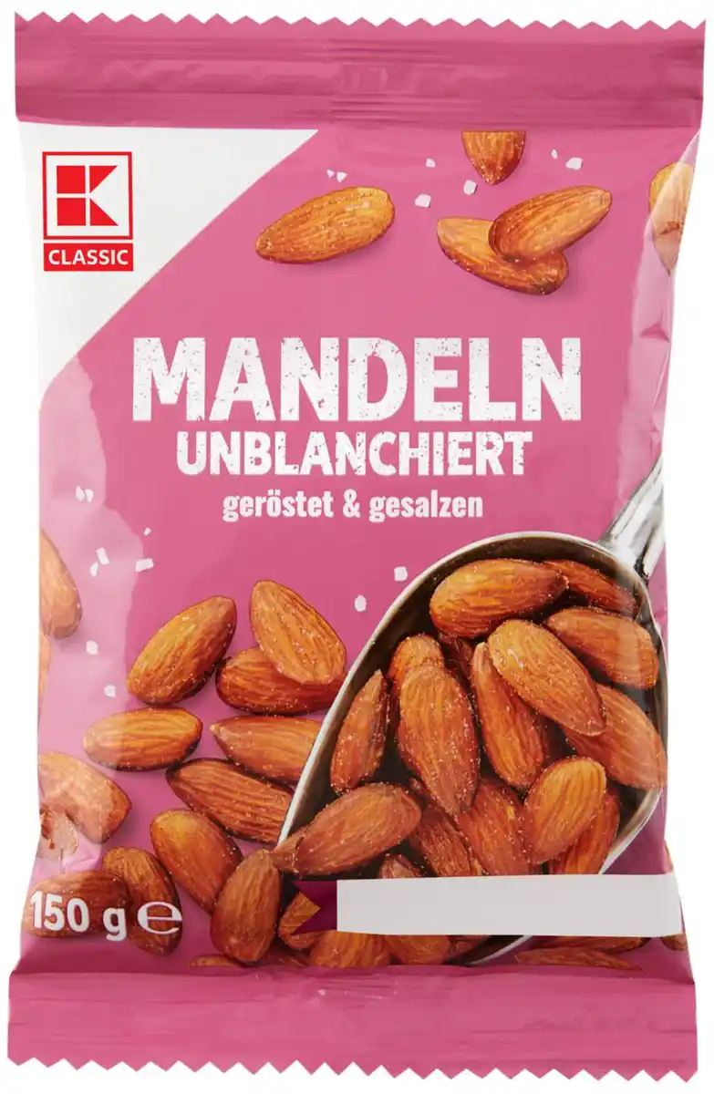 Bild 1 von K-CLASSIC Snack-Mandeln, 150-g-Beutel