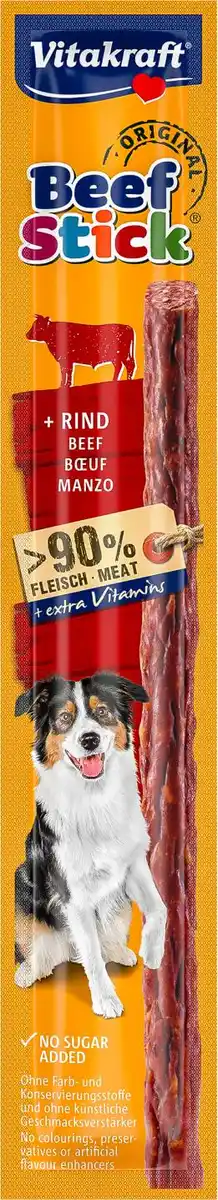Bild 1 von VITAKRAFT Beef- oder Fish-Stick, 12 - 15-g-Packg.