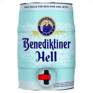 Benediktiner Hell 5-l-Fass