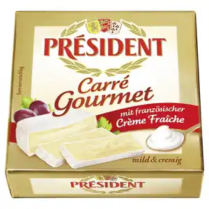 PRESIDENT Président Carré Gourmet 200 g, Classic