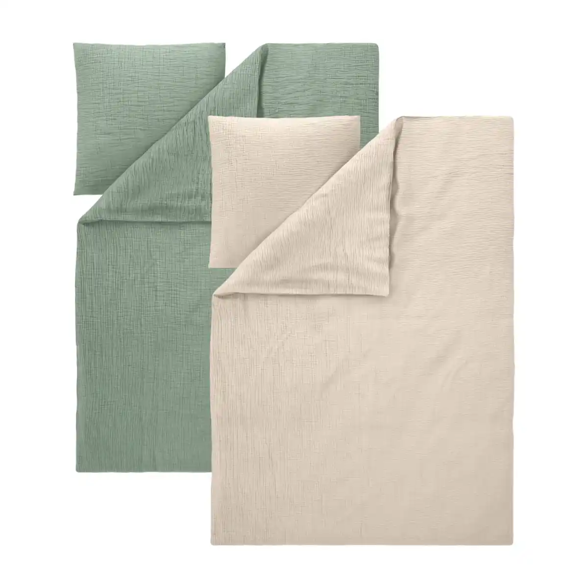 Bild 1 von LIVARNO® Musselin-Bettwäsche-Set, 2-teilig