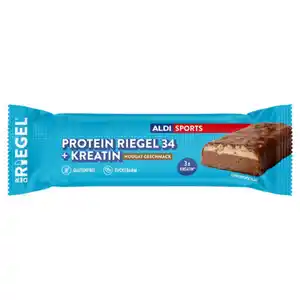 ALDI SPORTS Protein Riegel Kreatin 50 g, Nougat Dark Chocolate