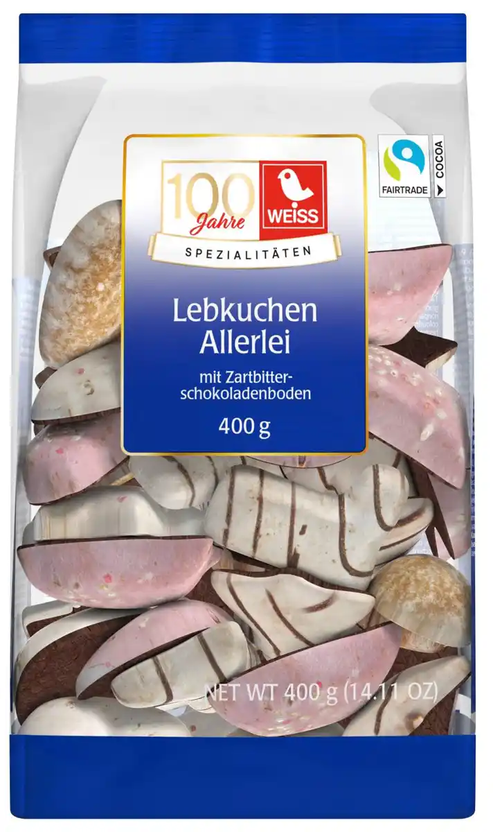 Bild 1 von WEISS Lebkuchen-Allerlei, 400-g-Beutel