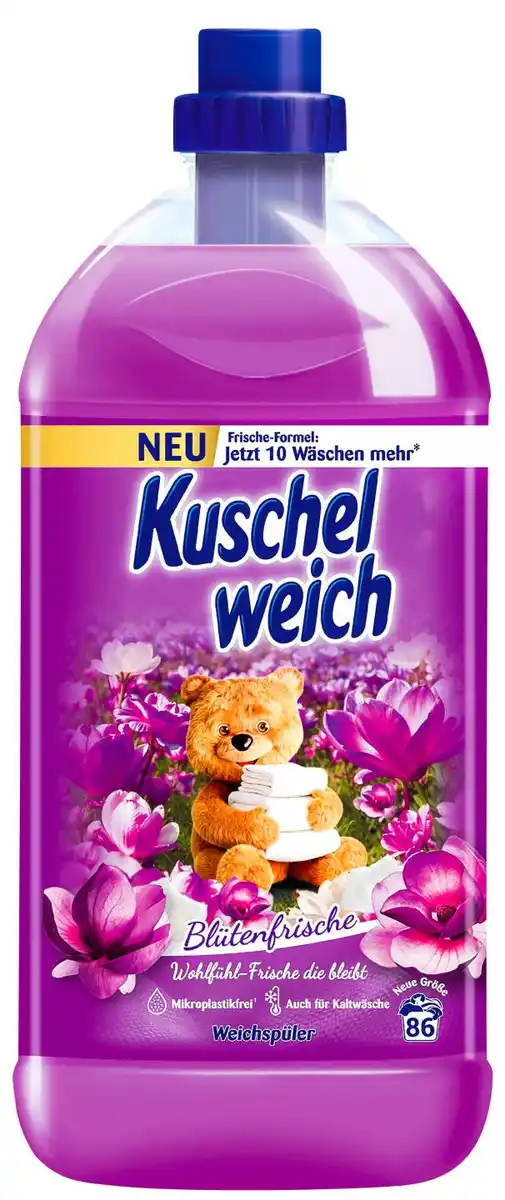 Bild 1 von KUSCHELWEICH Weichspüler, 1,978-l-Fl.