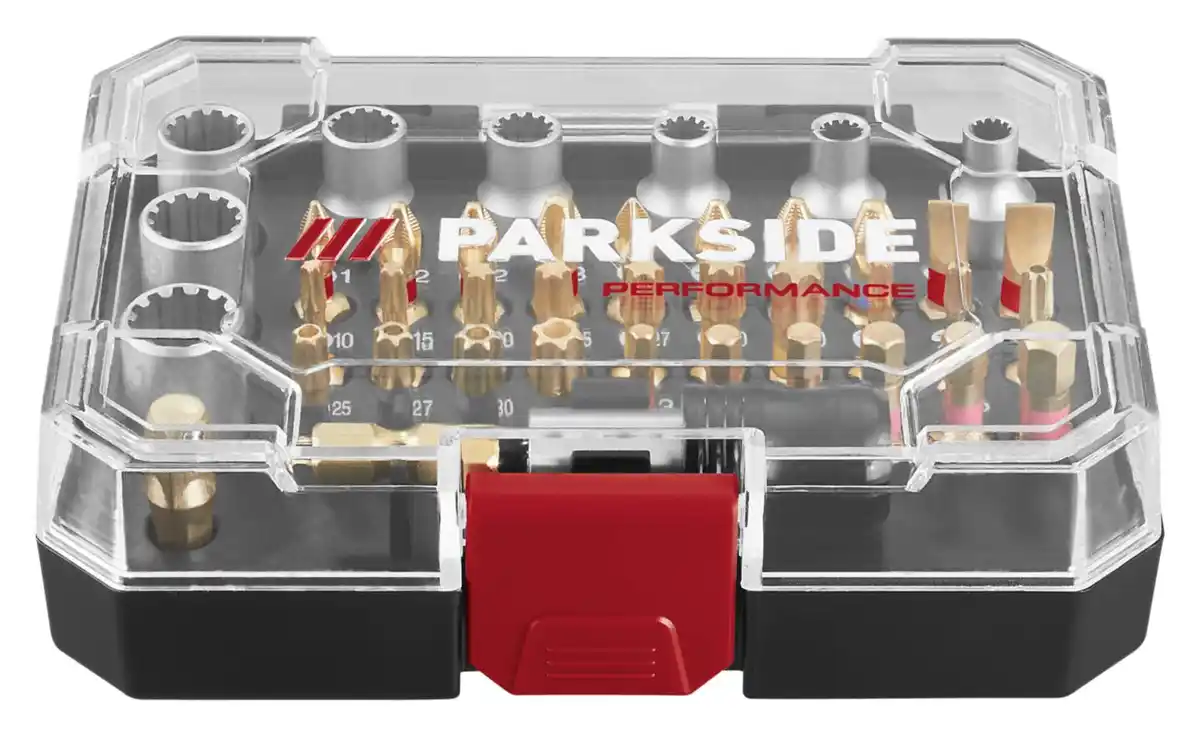 Bild 1 von PARKSIDE PERFORMANCE® Bit- und Steckschlüssel-Set Torsion »PBSP 2 D4«, 40-teilig