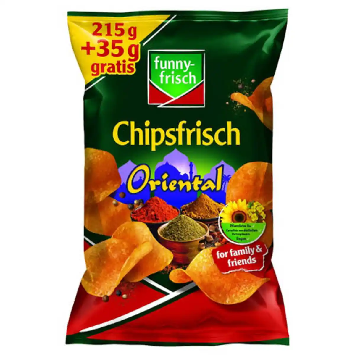 Bild 1 von FUNNY FRISCH Chipsfrisch 250 g, Oriental