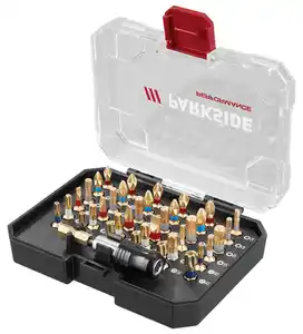 PARKSIDE® PERFORMANCE Bit-Set Torsion »PBSP 2 D4«, 37-teilig