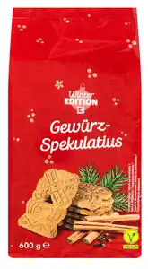 K-WINTER EDITION Gewürz-Spekulatius, 600-g-Packg.