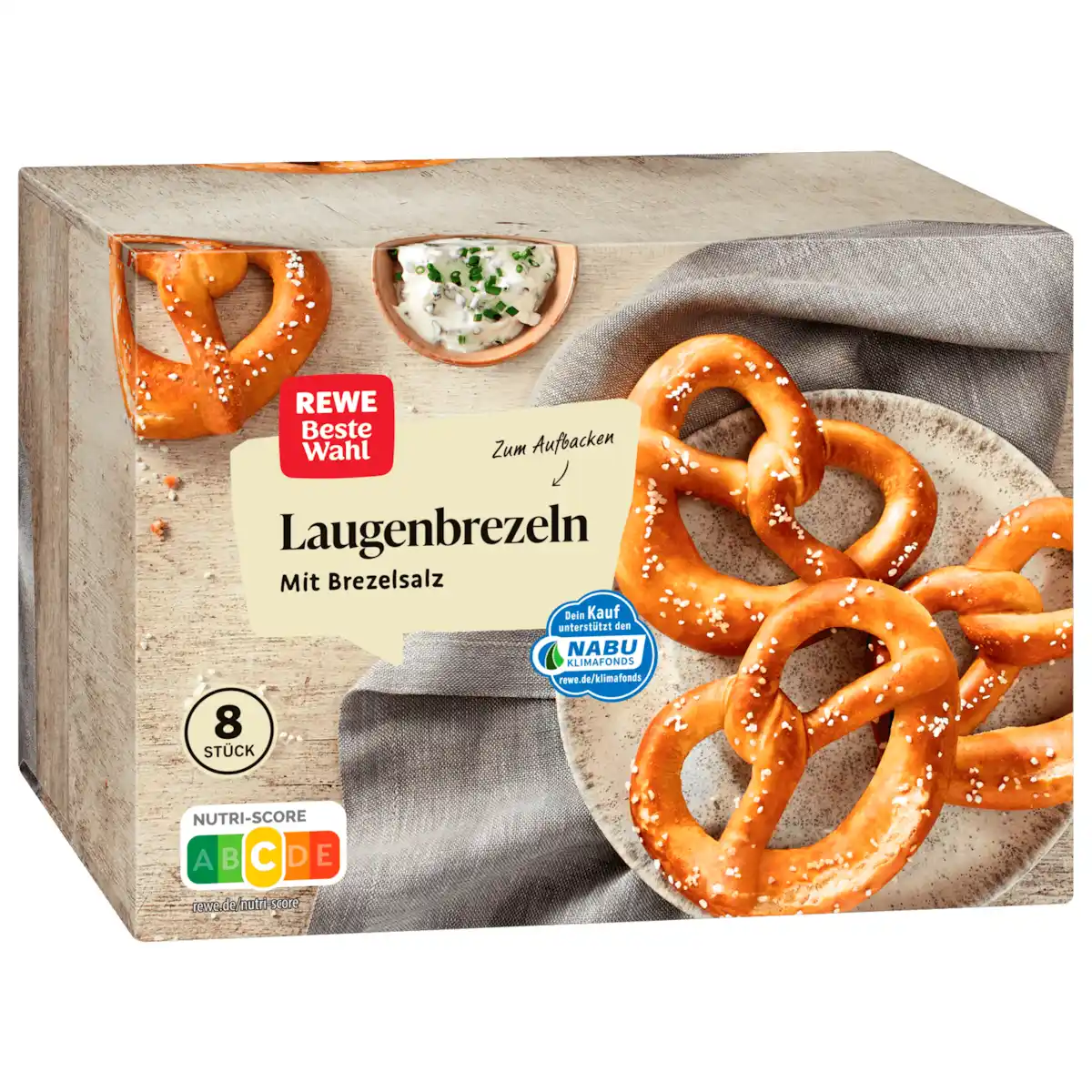 Bild 1 von REWE Beste Wahl Laugenbrezeln 770g