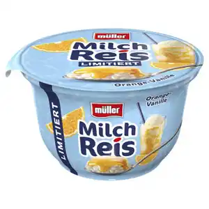 MÜLLER Milchreis 200 g Limitiert, Orange Vanille