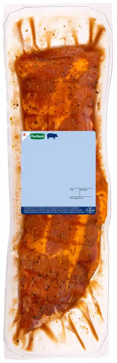 Bild 1 von K-PURLAND Spießbraten vom Schweinenacken/-kamm, kg