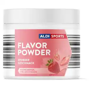 ALDI SPORTS Flavor Powder 120 g, Strawberry