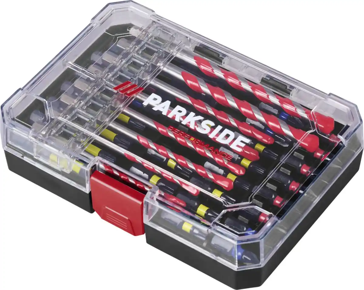 Bild 1 von PARKSIDE PERFORMANCE® Bohrer- und Bit-Set Impact »PBBS 35 A1«, 35-teilig