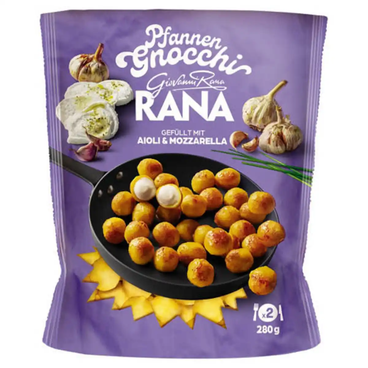 Bild 1 von RANA Pfannen Gnocchi 280 g, Aioli & Mozzarella