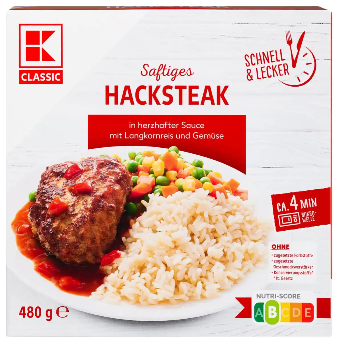 Bild 1 von K-CLASSIC Fertiggericht, 400 - 480-g-Packg.