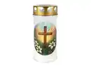 Bild 1 von Grablicht „Kreuz“ versch. Designs