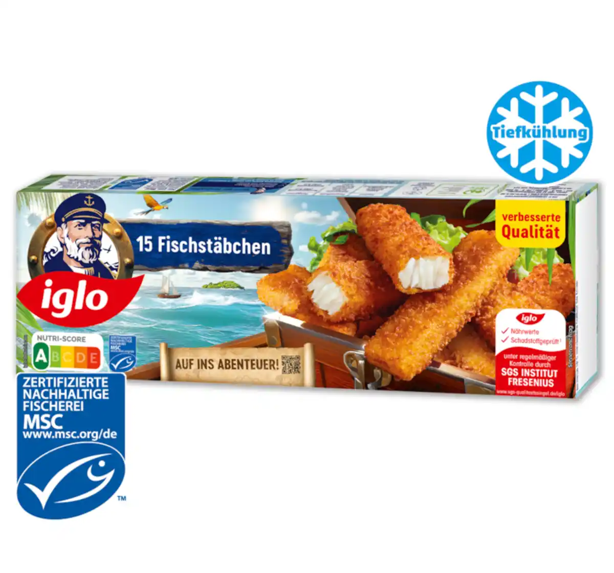 Bild 1 von IGLO Fischstäbchen*