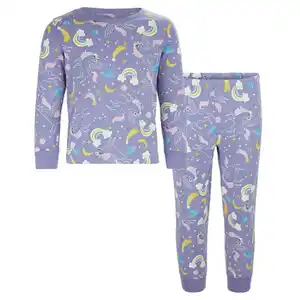 LILY & DAN Pyjama, Lila, 98/104