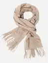 Bild 2 von Damen Schal mit Fransen Beige
