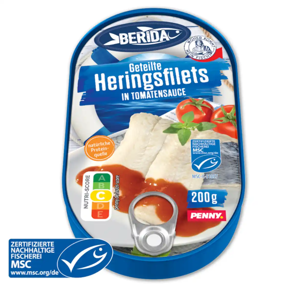 Bild 1 von BERIDA Heringsfilets*