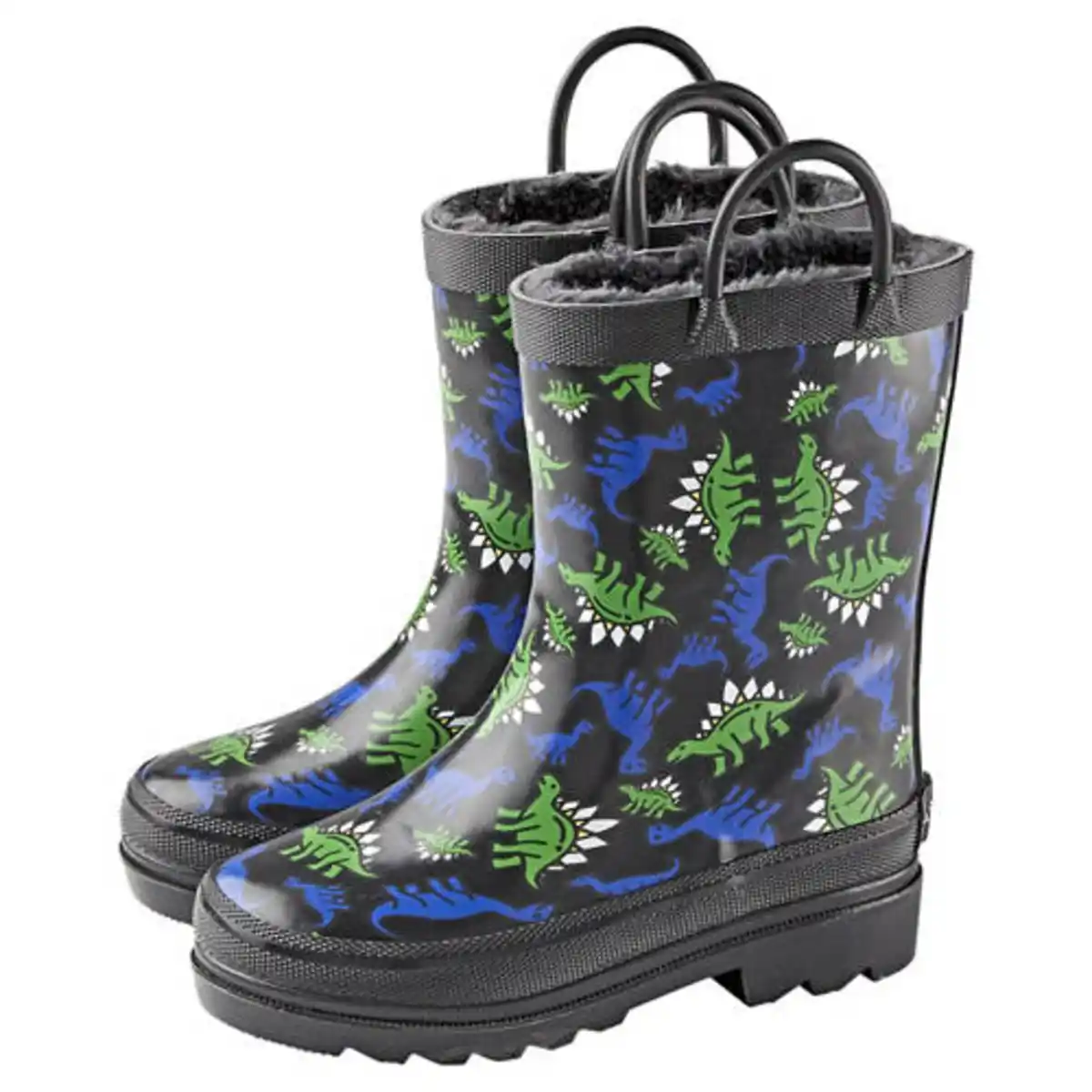 Bild 1 von LILY & DAN Kinder Regenstiefel, Dinosaurier, 25