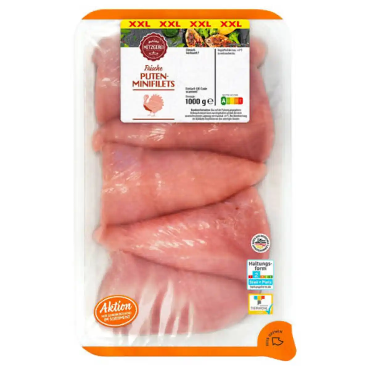 Bild 1 von MEINE METZGEREI Pute Minifilet XXL 1 kg