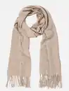 Bild 1 von Damen Schal mit Fransen Beige