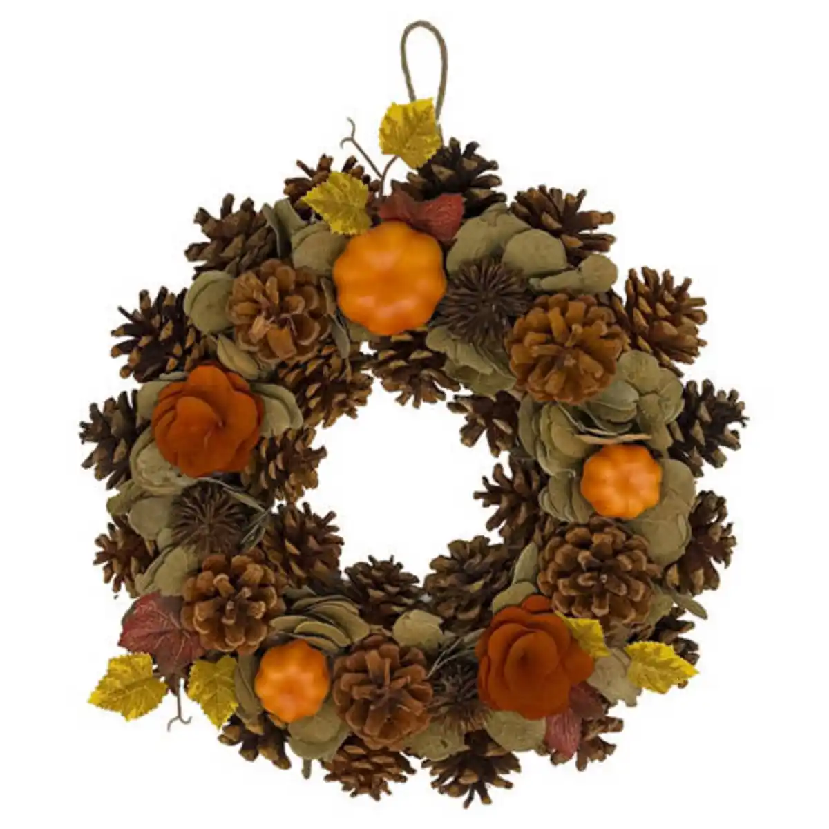 Bild 1 von HOME CREATION Herbstkranz, Braunen Kürbis