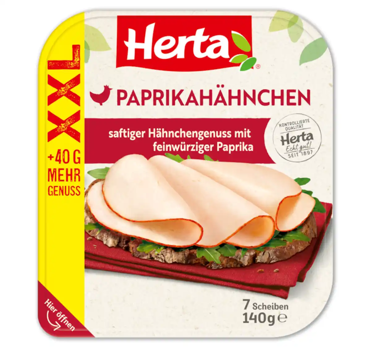 Bild 1 von HERTA Geflügel-Kochschinken*