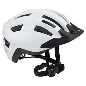 RIDE+GO Fahrradhelm, Erwachsene, Weiß, S/M