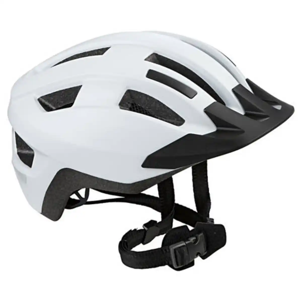 Bild 1 von RIDE+GO Fahrradhelm, Erwachsene, Weiß, S/M