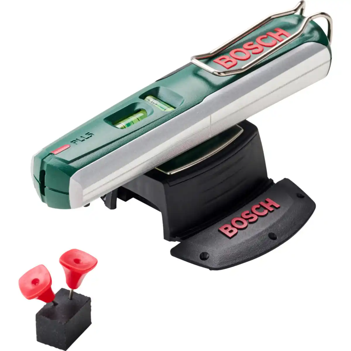 Bild 1 von BOSCH PLL5 Laser-Wasserwaage inkl. Wandhalterung