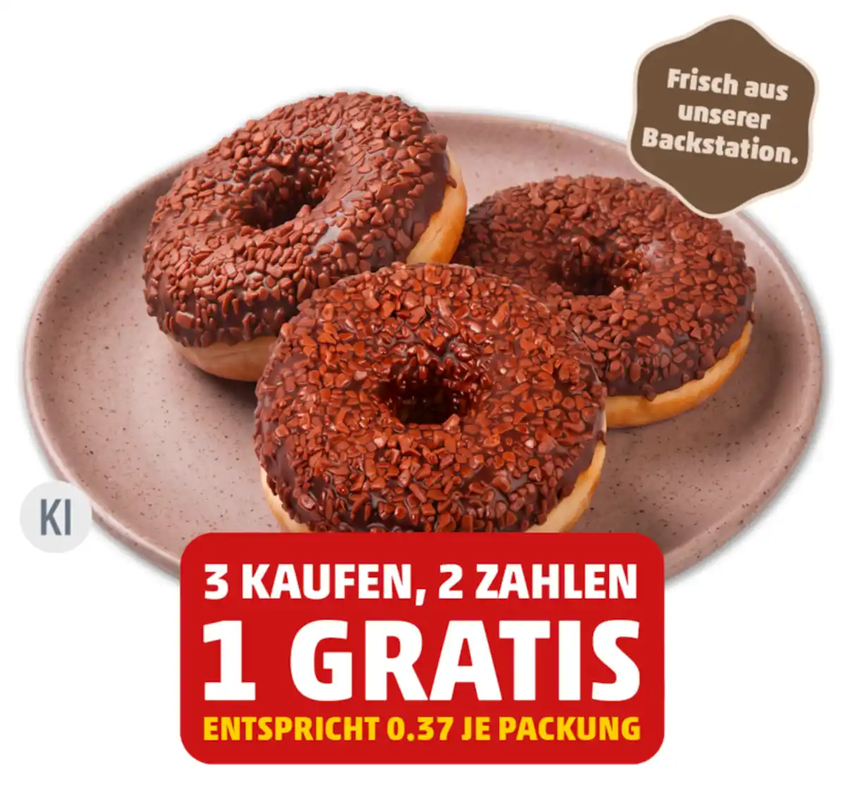 Bild 1 von BÄCKERKRÖNUNG Schokodonut*