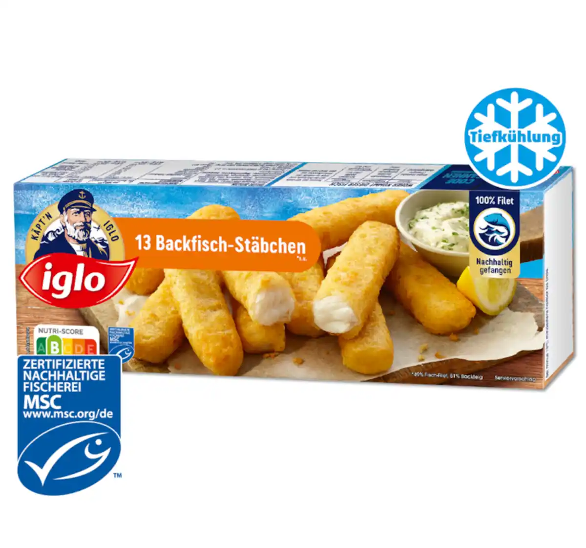 Bild 1 von IGLO Backfisch-Stäbchen*