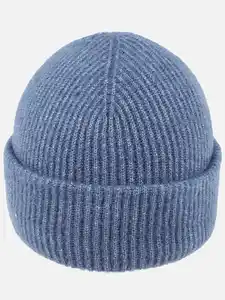 Damen Mütze doppellagig Blau
