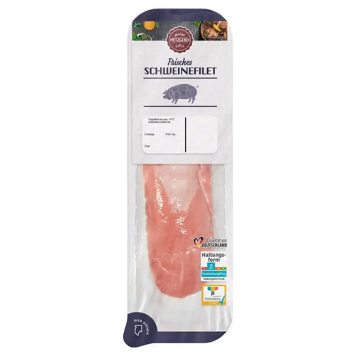 Bild 1 von MEINE METZGEREI Frisches Schweinefilet 550 g
