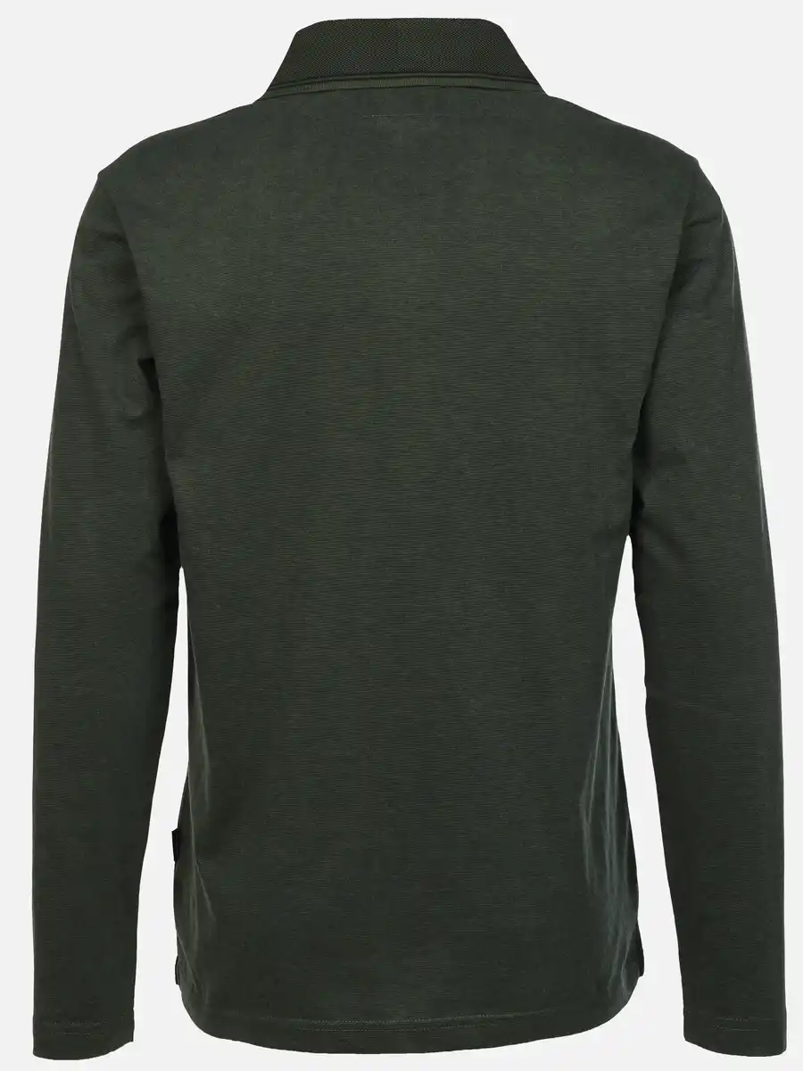 Bild 2 von Herren Poloshirt mit langem Arm Grün