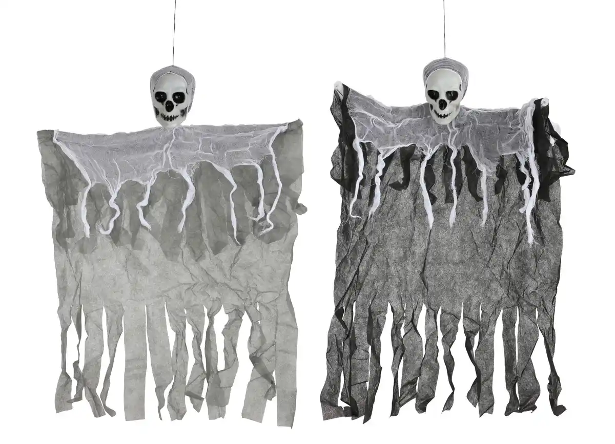 Bild 1 von Halloween Skelett-Geist Stoff