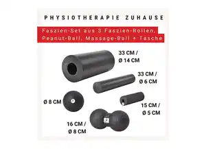 Faszienrollen 6er-Set
