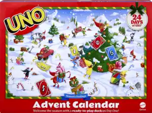 Mattel Adventskalender UNO