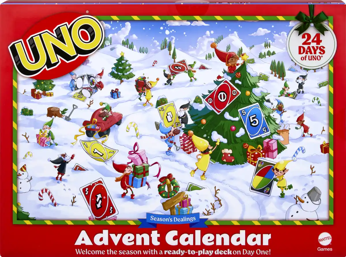 Bild 1 von Mattel Adventskalender UNO