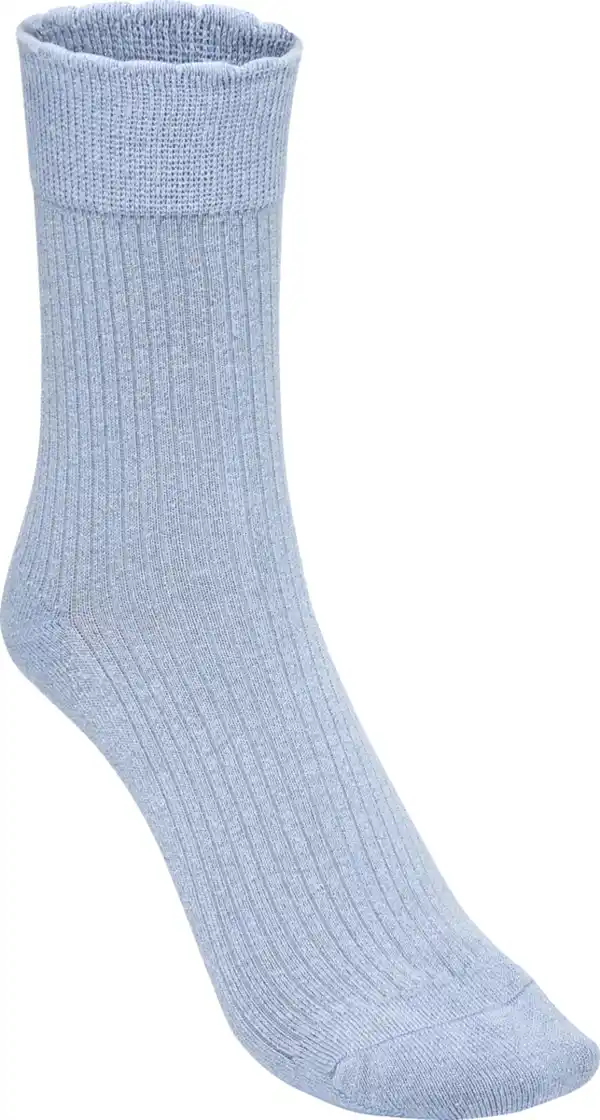 Bild 3 von IDEENWELT 2er Set Glitzersocken hellblau/rosa Gr. 35/38