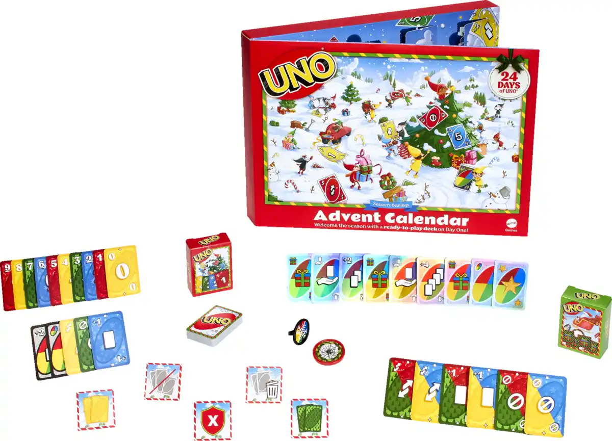 Bild 2 von Mattel Adventskalender UNO