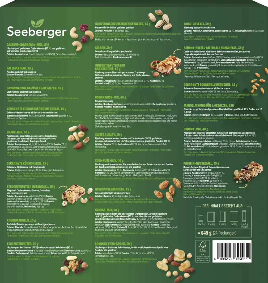 Bild 2 von Seeberger Adventskalender 2026