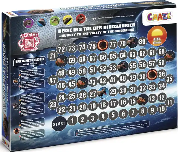 Bild 3 von CRAZE Dinorex Adventskalender 2026
