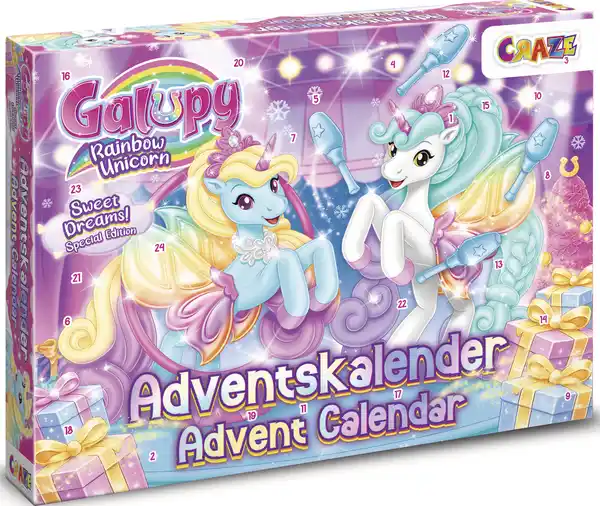 Bild 2 von CRAZE Adventskalender Galupy Sweet Dreams 2026