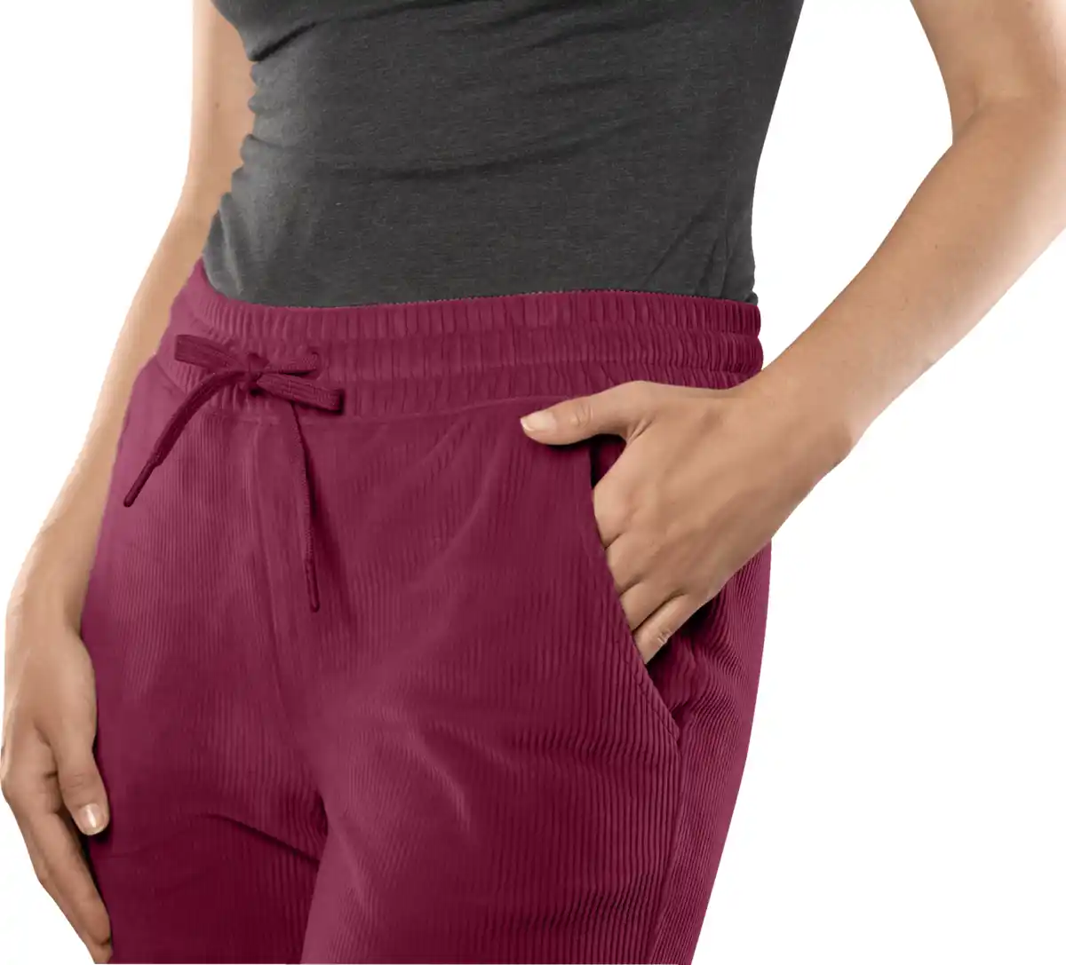Bild 2 von IDEENWELT Nicki-Hose Gr. M beere