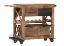 Bild 1 von Servierwagen Warehouse 97x85x43 cm Mango massiv