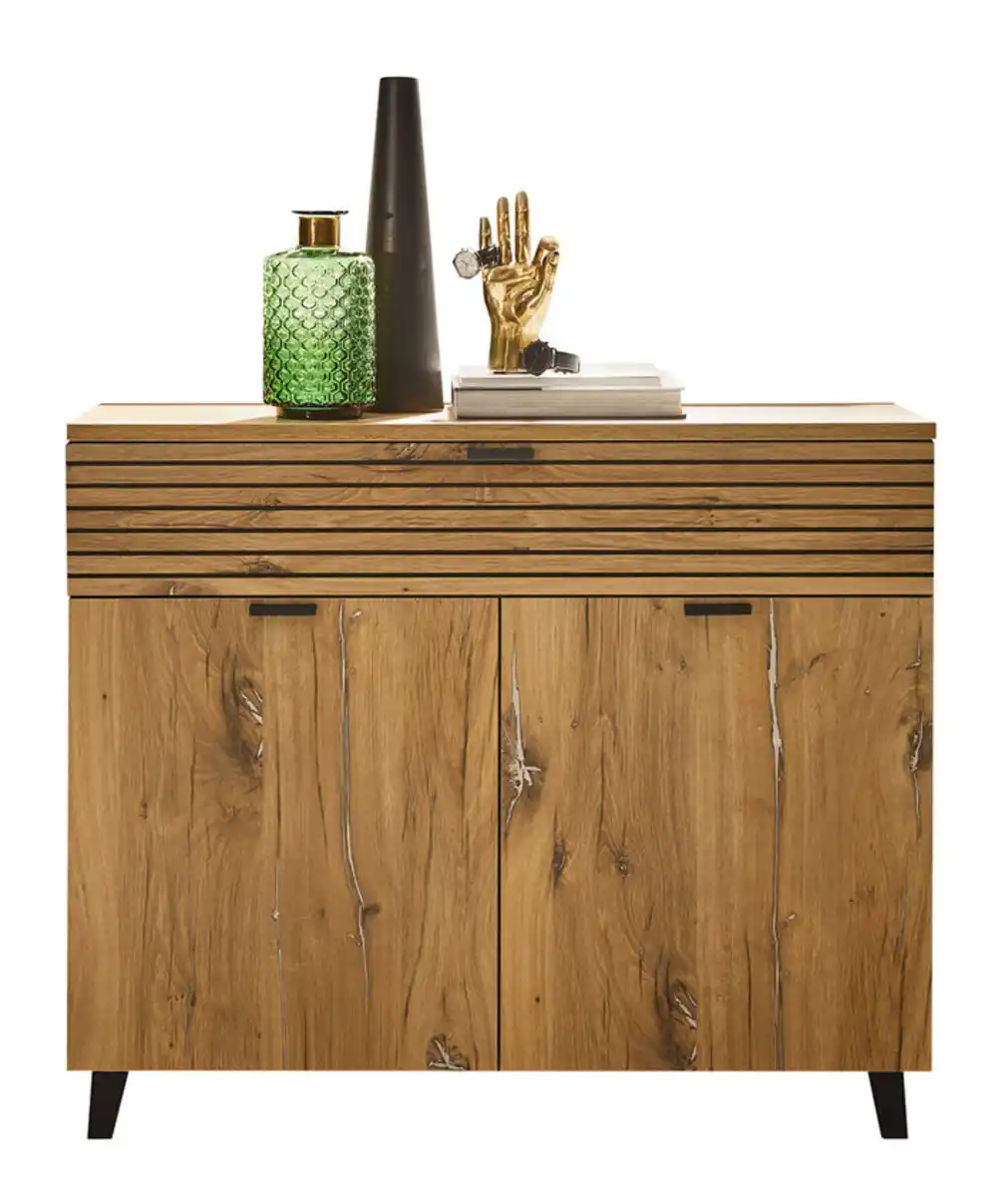 Bild 1 von Kommode Trattino 111,3x90,6x40cm Flagstaff Oak hell