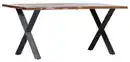 Bild 1 von Esstisch Cortina 180 x 90 cm Mango Massiv Natur Baumkante